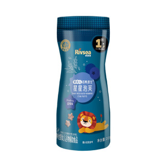 禾泱泱 婴幼儿稻鸭原生星星泡芙 蓝莓味 20g