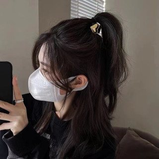 黑色高级感夹子高马尾发夹发卡抓夹发夹头绳夹发饰洋气女新款头饰
