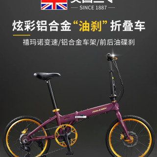 RALEIGH 便携 折叠自行车