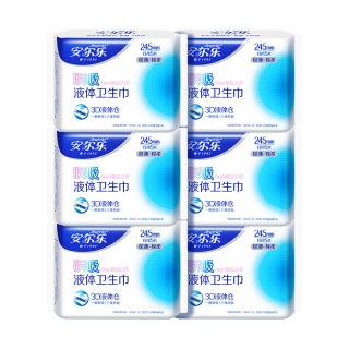 安尔乐 瞬吸液体卫生巾姨妈巾迷你巾护垫日用官方