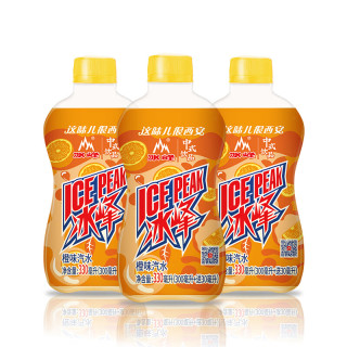 冰峰 ICEPEAK）橙味汽水瓶装330ml*12瓶