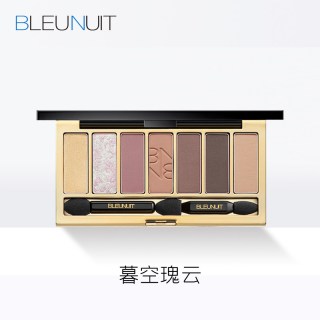 BLEUNUIT 琉璃星光彩色眼影盘日常淡妆烟熏大地珠光多色系百搭哑光