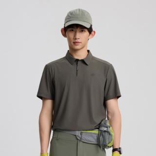 探拓 半袖潮T春夏男POLO短T短袖T恤透气凉爽简约休闲运动上衣