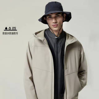 杰克琼斯 AIZAWA联名 男装保暖棉服外套