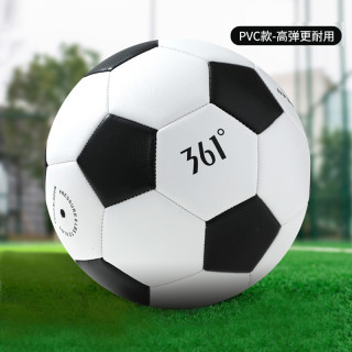 361° 足球青少年足球儿童小学生专用训练教学4号足球儿童玩具足球HD 经典黑白 4号青少年用球