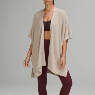 lululemon 女式羊毛短袖开衫 春夏叠穿针织衫Merino Wool系列