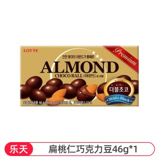 乐天 韩国乐天黑 巧克力豆 86g