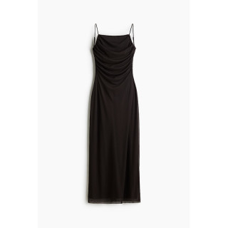 H&M HM女装连衣裙夏季时尚垂坠网纱背心吊带连衣裙1293195