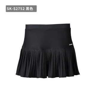KAWASAKI 针织运动短裙羽毛球服女子包臀半身裙防走光网球跑步