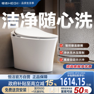 恒洁 全自动冲水 智能马桶