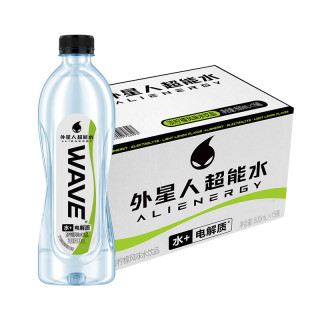 alienergy 外星人WAVE风味水饮品无糖含电解质600ml*15瓶