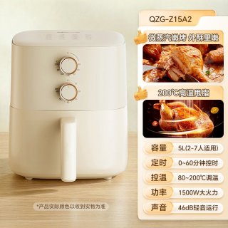 小熊 可视空气炸锅家用2024免翻面多功能烤箱电炸锅一体大容量