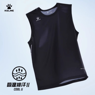 卡尔美 夏季甄选运动背心户外弹力健身运动跑步上衣透气