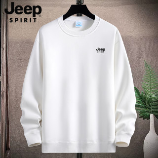 JEEP SPIRIT JEEPSPIRIT卫衣男女同款2026春装新款情侣长袖圆领卫衣男百搭