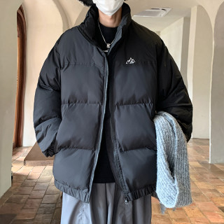 颂希尔 立领棉服男款冬季穿搭潮牌青少年多巴胺棉衣加厚保暖面包服外套潮