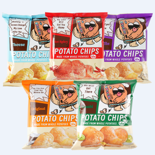 薯袋仔膨化薯片野餐春游黑松露原味甜辣味