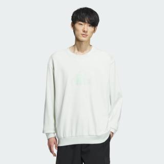 限尺码：adidas 春秋季男子简约经典logo舒适耐磨运动休闲圆领卫衣