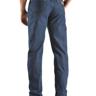 Wrangler 13mwz 男士 牛仔剪裁 原创牛仔裤 已停产,Rigid Indigo,31W x 30L