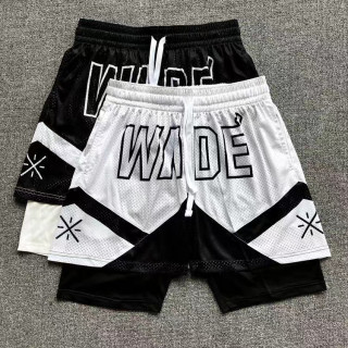 休闲男士假两件韦德网眼夏篮球内衬夏季裤库里欧文健身速干运动男