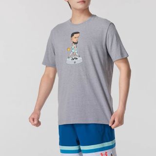安德玛 短袖男士夏季Curry训练篮球运动服T恤上衣1379859