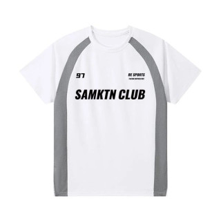 夏季新款篮球短袖篮球服投篮训练服速干美式运动休闲跑步健身宽松