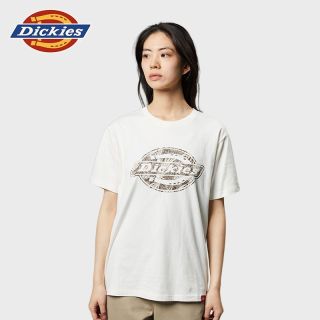 百亿补贴：Daniel Wellington Dickies 字母图案宽松圆领印花男女同款半袖上衣短袖t恤 DK0A87ME