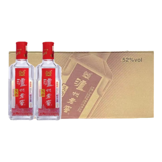 泸州老窖 头曲 52度浓香型白酒 125mL*24瓶