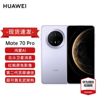 华为 Mate 70 Pro 5G手机 16GB+512GB 风信紫