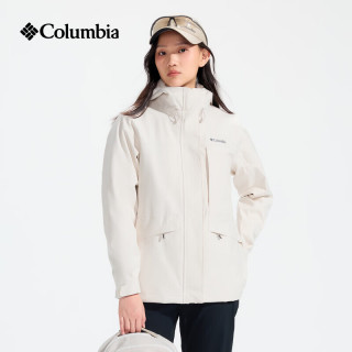 Columbia 冲锋衣女26秋冬户外保暖抓绒内胆防水三合一冲锋衣XR4388 191 L