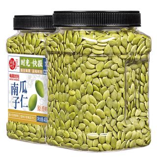 每果时光 烘焙 南瓜子仁  南瓜子仁 400g 301-500g 罐装