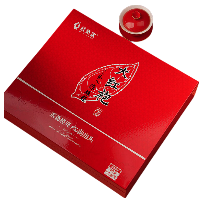 武夷星 红韵3.0系列 浓香大红袍 8.35g*30包 乌龙茶