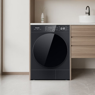 Panasonic 白月光6.0高奢黑色热泵式烘干机12KG大容量 NH-N5AR2