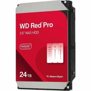 西部数据 WD）Red Pro 24TB 7200转 512MB缓存 NAS专用机械硬盘 3.5英寸 SATA6Gb/s 24 TB
