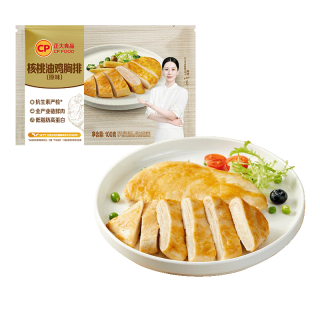 正大食品 正大鸡排 核桃油鸡胸排（原味）100g*2
