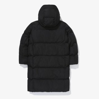 FILA 自营 Fila/斐乐休闲宽松拉链字母印花连帽羽绒服FS254DJ01X005