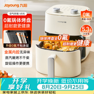 九阳 KL50-V515 不沾易清洗 空气炸锅  5L