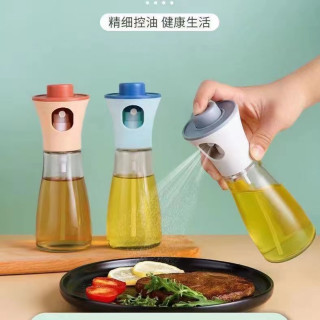 家用按压式蘑菇头喷油壶喷雾控油壶