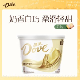 德芙 奶香白巧克力 252g