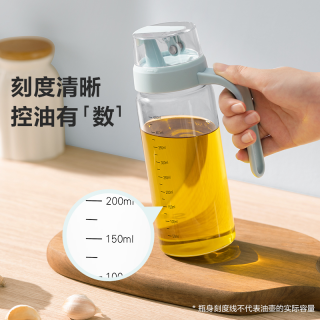 苏泊尔 玻璃油壶防漏油瓶厨房家用耐高温酱油醋调味料瓶油壸大油罐