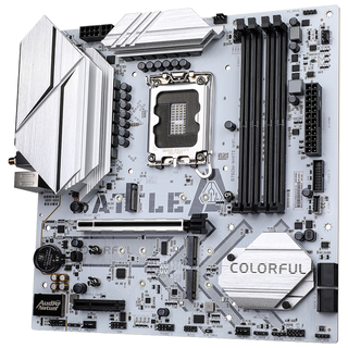 七彩虹 BATTLE-AX B760M-WHITE WIFI V21 DDR4主板