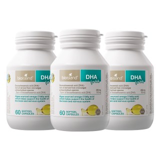 移动端：佰澳朗德 bioislan婴幼儿专用海藻油儿童DHA60粒*3瓶装官方正品旗舰店