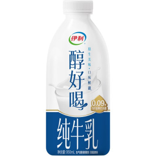 伊利 醇好喝 纯牛乳单瓶装 950ml*1瓶 全脂牛奶