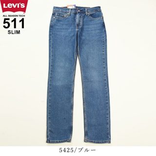 Levi's 日本直邮Levi's 511 男士弹力修身牛仔裤大码 04511