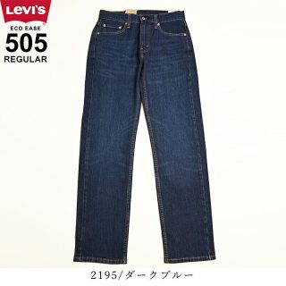 Levi's 日本直邮Levi's 505 常规直筒牛仔裤 男士弹力牛仔裤 大码 00505-