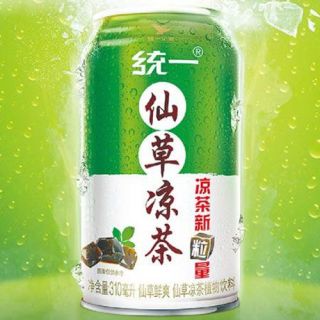 百亿补贴：统一 仙草凉茶果粒植物饮料310ml*12罐夏季黑凉粉清凉爽中秋送礼