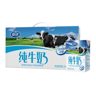移动端：夏进 营养早餐 纯牛奶  箱装 4800mL 24盒