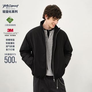 百亿补贴：714STREET 3M新雪丽暖绒夹克男2025秋冬新款轻量三防高蓬棉服外套