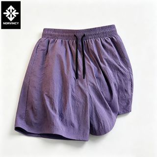 百亿补贴：诺凡希 美式潮流短裤男女夏季新款宽松休闲运动外穿大码冰感五分裤