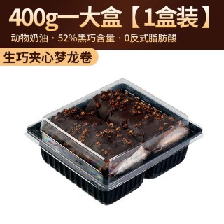 盛京天禄 MCT生巧梦龙瑞士卷脆皮蛋糕爆浆夹心动物奶油瑞士卷400g