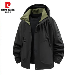 皮尔·卡丹 皮尔卡丹 秋款男士防风防水户外冲锋衣外套